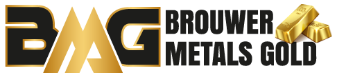 Logo Brouwer Metals Gold